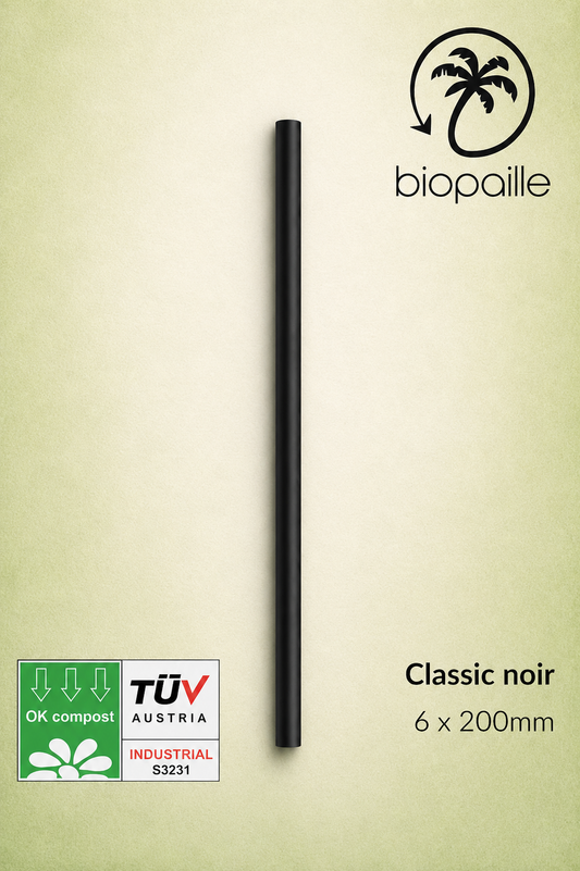 Classic Noir (prix pour un carton de 10 000 pailles)