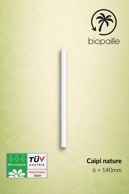 Caipi Nature (prix pour un carton de 5 000 pailles)