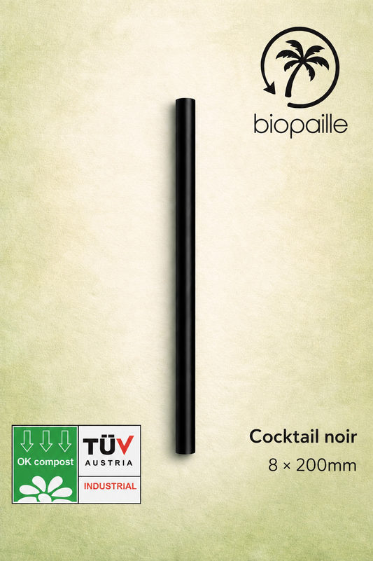 Cocktail Noir (prix pour un carton de 5 000 pailles)