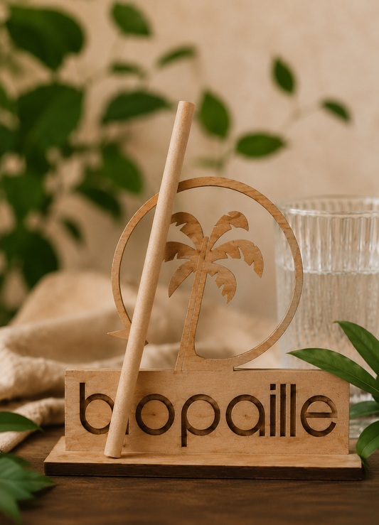 Fibre Végétale Caipi (prix pour un carton de 5 000 pailles)
